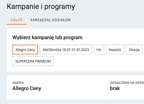 Lipiec w marketplace