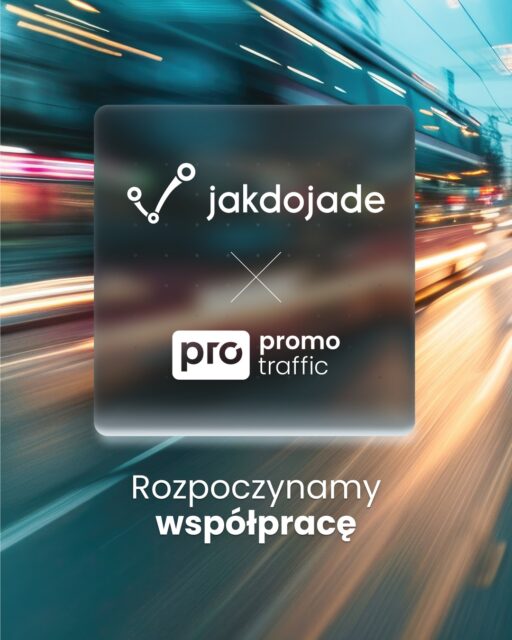 🚆 PromoTraffic x Jakdojade – pomagamy Polakom podróżować bez przesiadek między apkami!Ogłaszamy start współpracy z Jakdojade, jedną z najpopularniejszych polskich aplikacji mobilnych do planowania podróży komunikacją publiczną. Nasz wspólny cel? Zwiększenie świadomości, że z Jakdojade można nie tylko jeździć po mieście, ale też zaplanować trasę międzymiastową i kupić bilet kolejowyPrzed nami kampania łącząca działania programatyczne Google Ads, Meta Ads, TikTok Ads i dedykowaną kreację, zaprojektowaną tak, by przełamać dotychczasowe bariery komunikacyjne i dotrzeć do nowych grup użytkowników. Świetna kreacja to za mało bez precyzyjnej dystrybucji. A świetna dystrybucja bez pomysłu na komunikację nie wystarczy. Dlatego łączymy jedno z drugim 💪#PromoTraffic #jakdojade #DigitalMarketing #MobileApp #Transport
