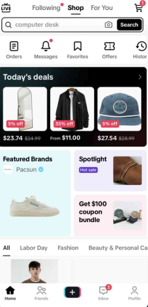 Reklamy na TikTok Shop